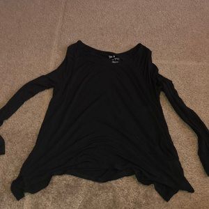 Shoulder cut out long sleeve